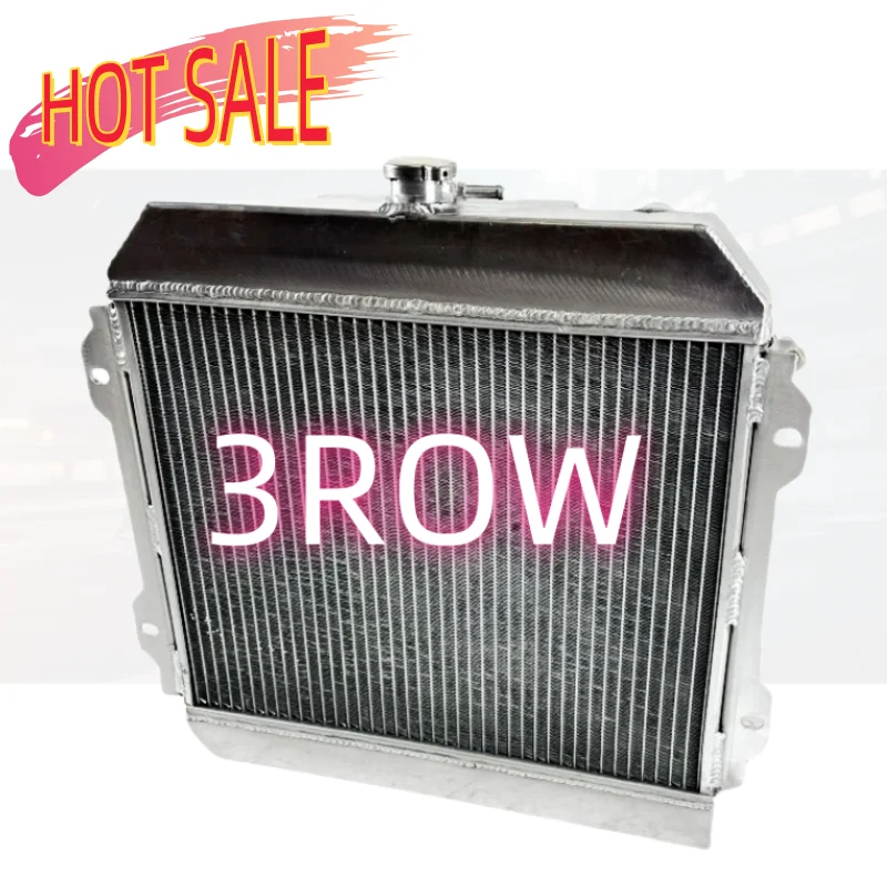 

3 Row Fit 1971-1974 Toyota Corolla TE21 TE27 TE28 1.6L I4 Aluminum Radiator MT 1972 1973 1974 1971