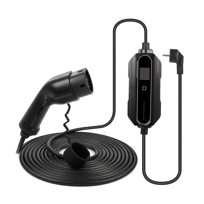 Mobiel laadstation Type 2/Type 1 Mennekes 6A-16A voor elektrische auto's Home Soloar Power Station