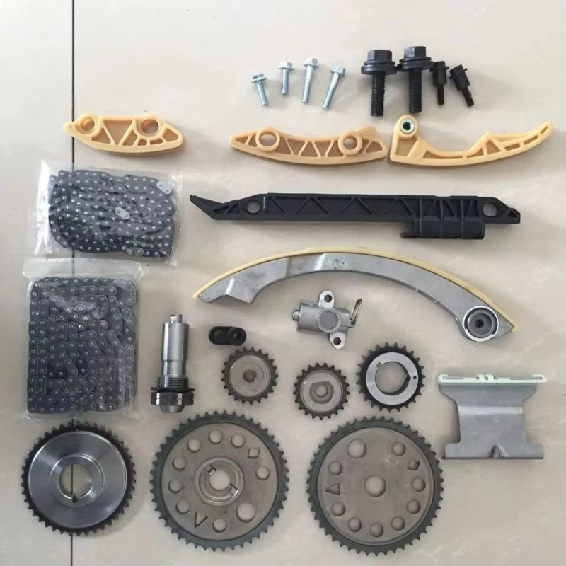 

[ 9-4201S 9-4202S 90537301 TIMING CHAIN KIT for CHEVROLET CAVALIER PONTIAC OLDSMOBILE SATURN GM 2.0 2.2 ENGINE KITS