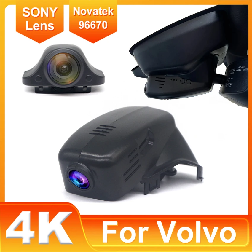 

Plug and play Wi-Fi видеорегистратор Автомобильный видеорегистратор Камеры для Volvo S60 S60L S80 S80L XC70 V60 2012 2013 2014 2015 2016 DashCam HD 4K