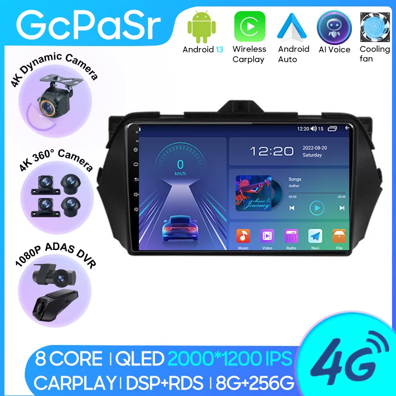 

Car Radio Android For Suzuki Alivio Ciaz 2014-2019 GPS Navigation Video 5G Auto Stereo Wifi Screen Multimedia Player No 2din DVD