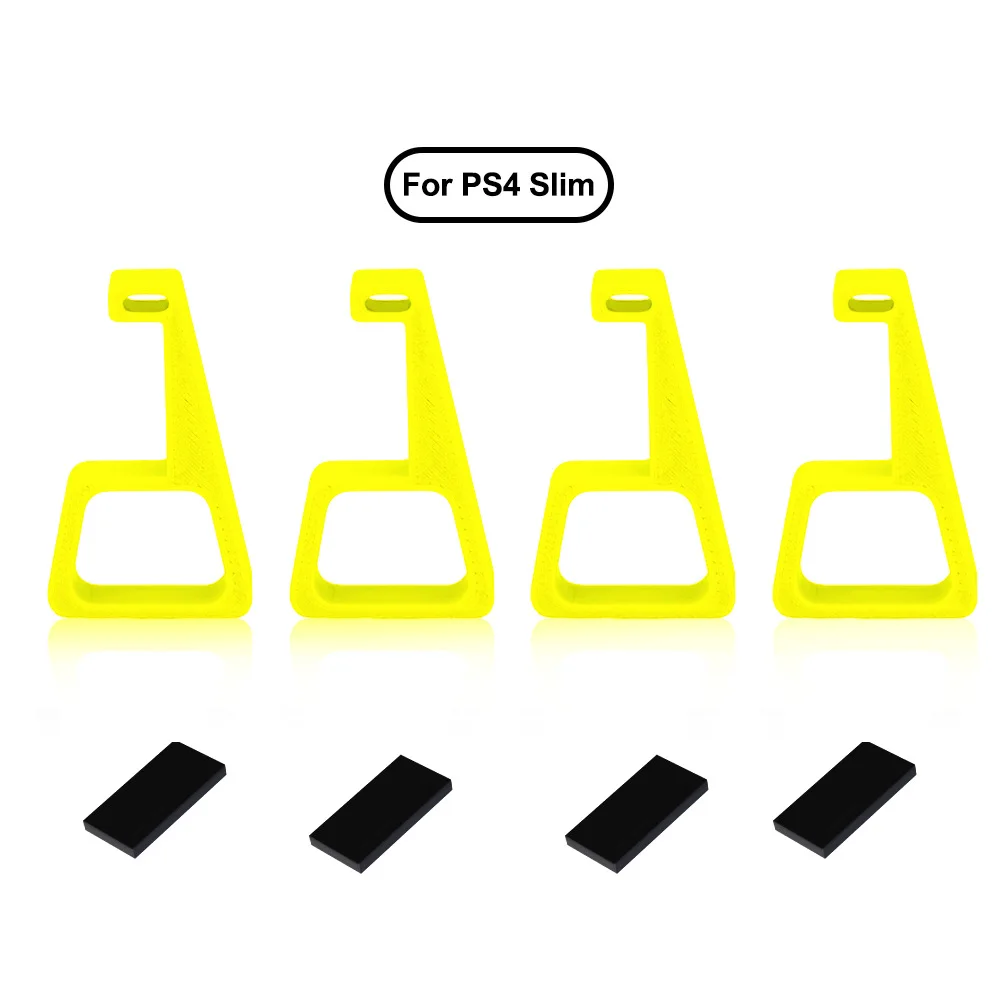 حامل أرجل تبريد أفقي ، دعم أكبر ، قاعدة أقدام مثبتة على مسطح ، حامل نحيف ، PS4 نحيف