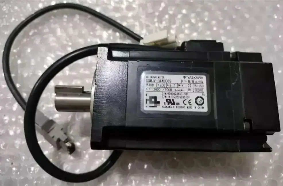 SGMJV-04ADE6S Used Servo Motor SGMJV 04ADE6S，Fast shipping