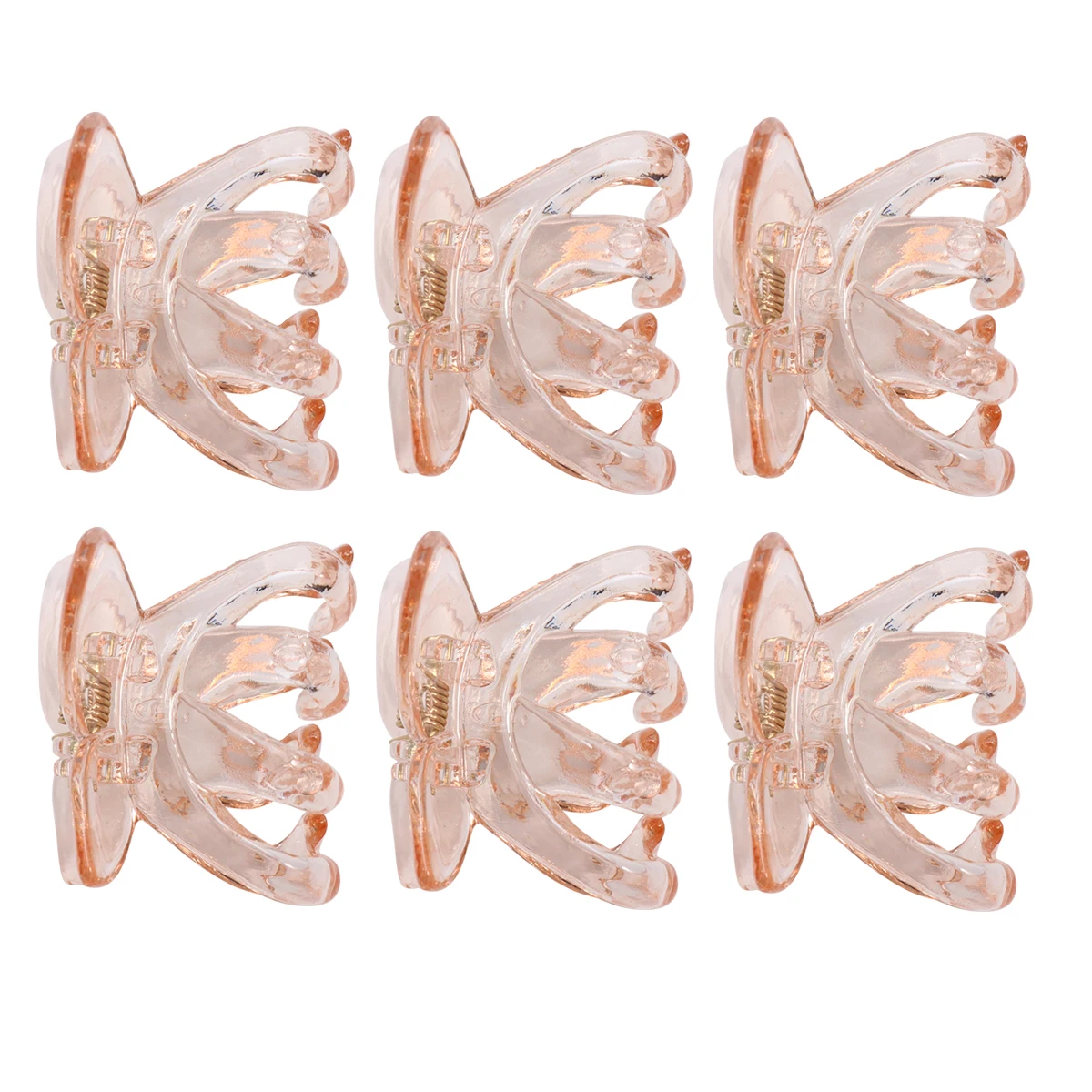 

6 Pcs Butterfly Hair Clip Clips Hairdressing Barrettes Claw Hairgrip Accessories