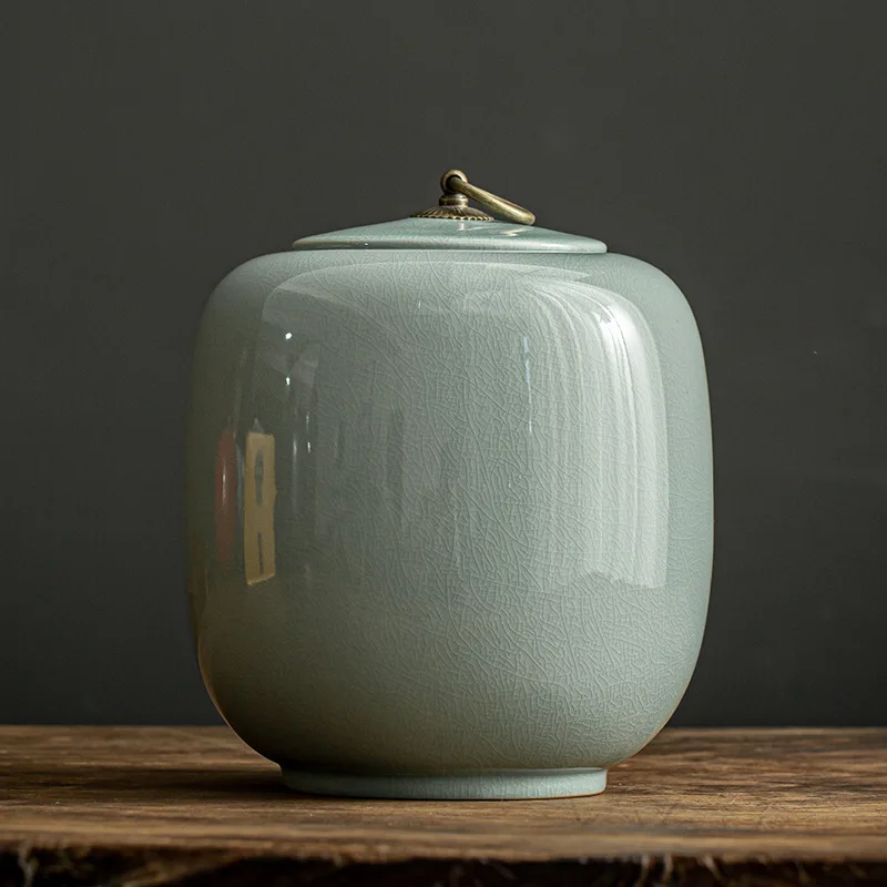 

Large Size Pet Urn Scolossal Cremation Ceramic Urns, Dog Ashes Container, Bucket Storage, Porcelain Material, Funeral Containers