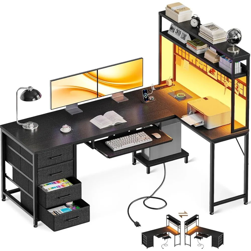 Aodk 59 Inch L Shap…