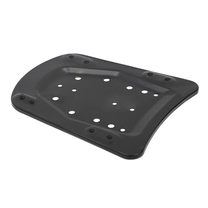 Motorcycle Rear Luggage Rack, Trunk Base Plate Motorcycle Tail ​Box Pad Base Stamping Bottom Plate Mount Rack