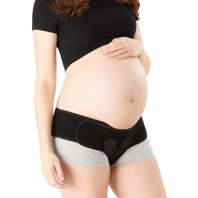^Uterus Support Belt Skin Friendly Highly Stretchy Pelvic Support Belt One Size Adjustable For Vulvar Varicosities For Pregnancy