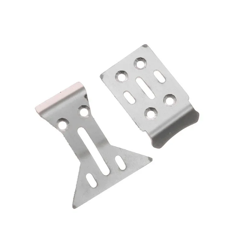 Protetor de chassi de aço inoxidável de corrida, peças de atualização, acessórios para carro crawler 1/24 rc losi micro-b buggy