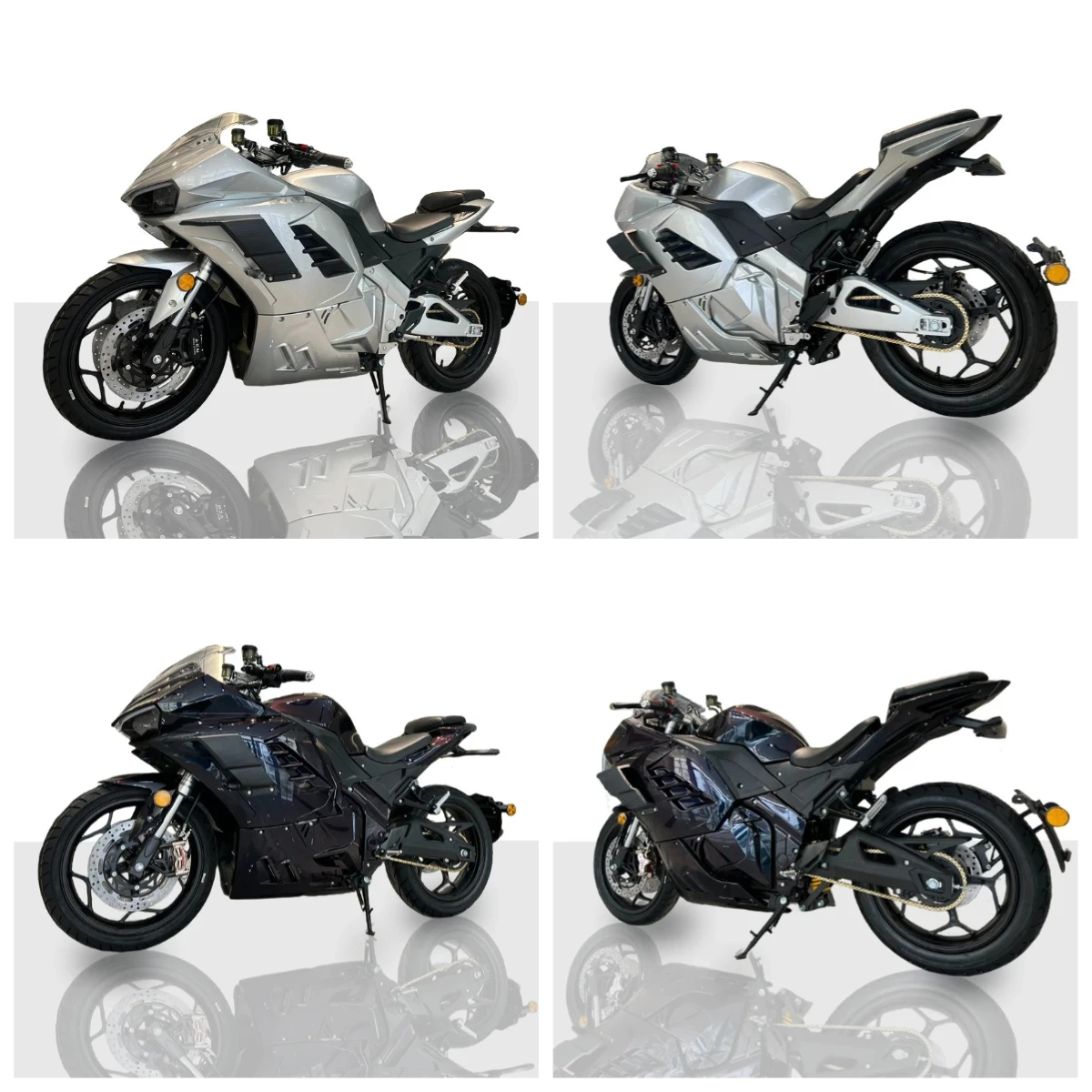 

STLF Luyuan Motorcycle 4000w Chain 72v Lithium Electric Motorcycle