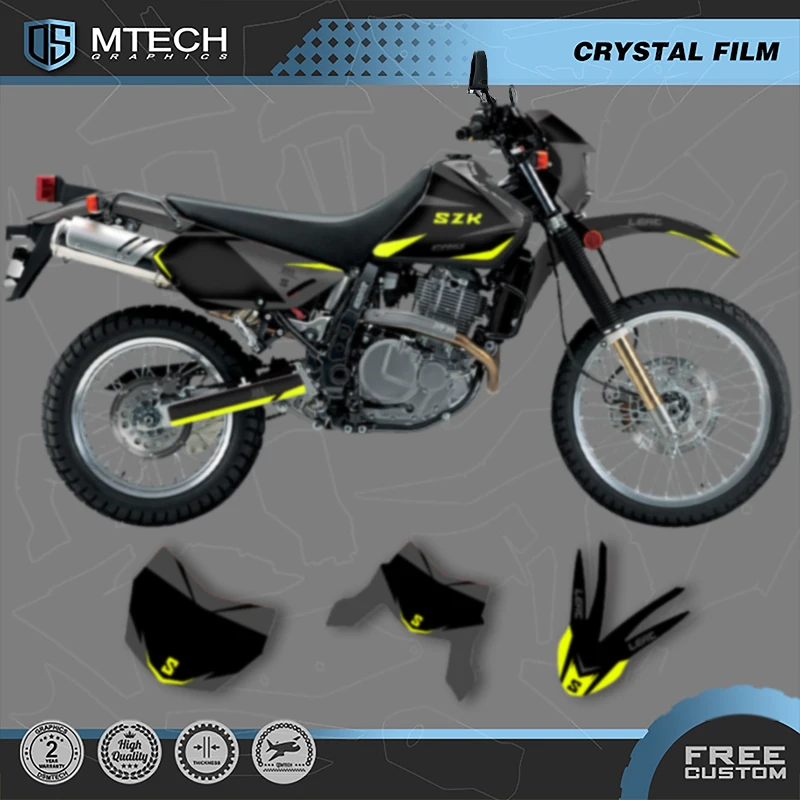 

DSMTECH Custom Team Graphics Decals Stickers Kits For SUZUKI DR650 1996-2014 2015 2016 2017 2018 2019 2020 2021 Decal 003