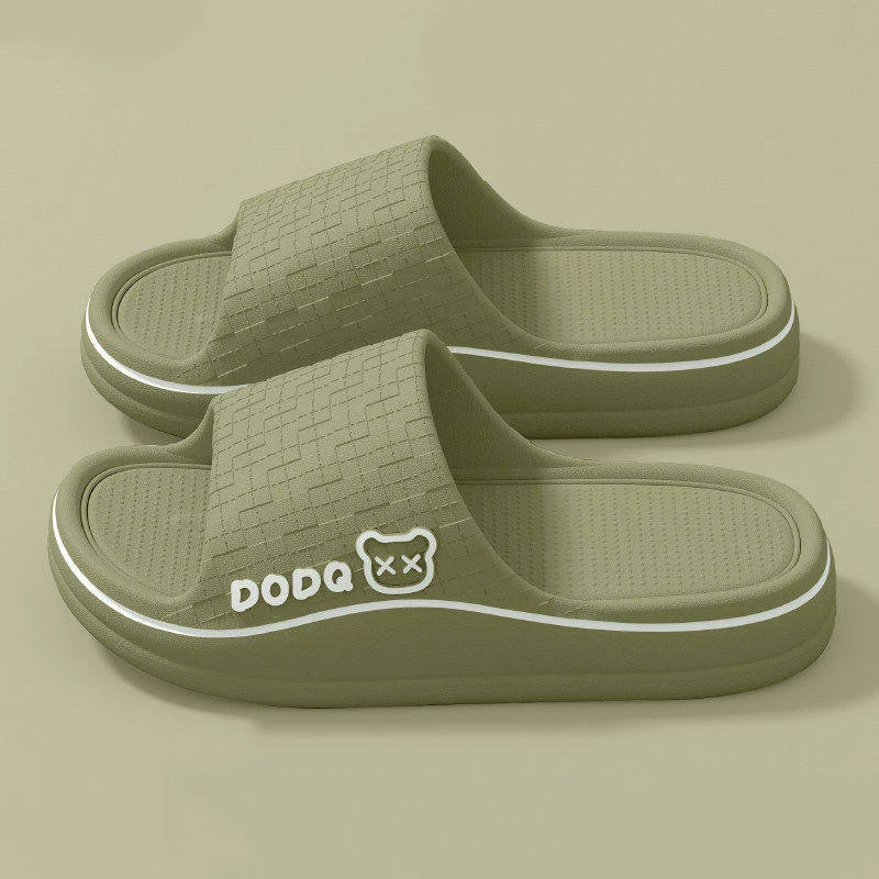 Non Slip Thick Bottom Home Slippers Women Comfortable Indoor Soft Sole Platform Slides Woman 2026 Lightweight Eva Cloud Slippers image 5