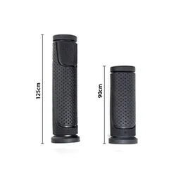 Bicycle Grips Bike Bicycle Anti-skid Ahock Absorption Handlebar Grips Glove Long/Short Suitable For Caliber 22.2mm Handlebars