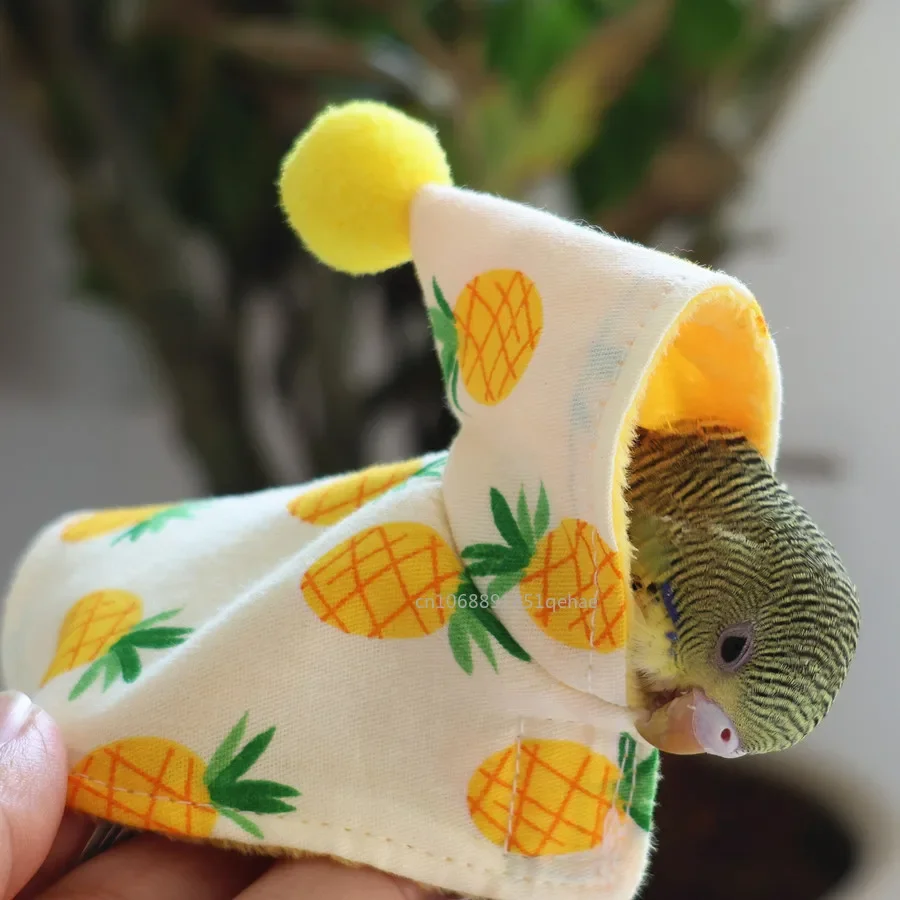 Lovely Bird Clothes Colorful Cover Dress Up and Protect Your Pet Parrots Comfortable Bird Cloth Birds Suit Parakeet Clothing