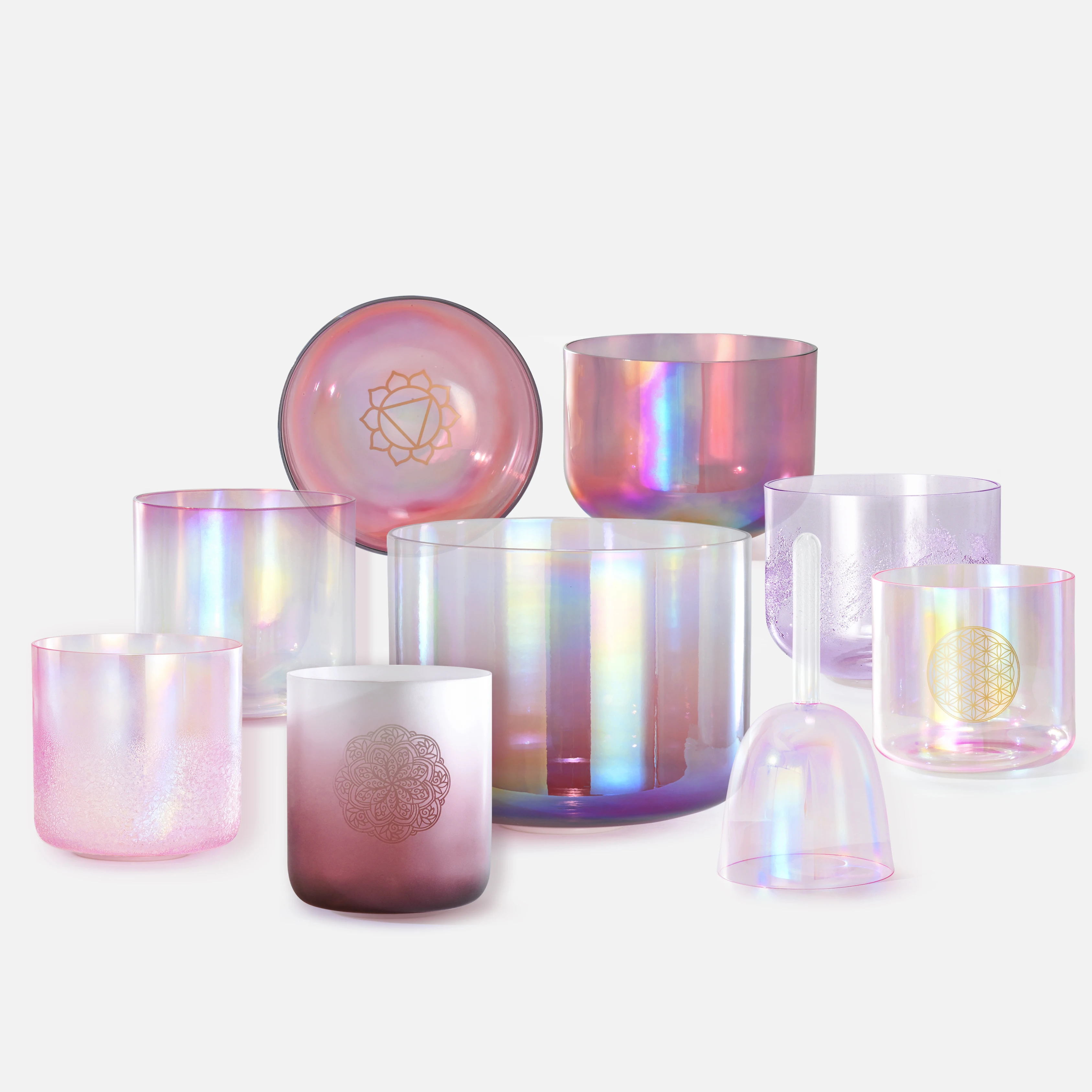 

Customization Purple Crystal Alchemy Singing Bowl Sound Bowl Crystal Singing Bowls For Sound Healing Instruments