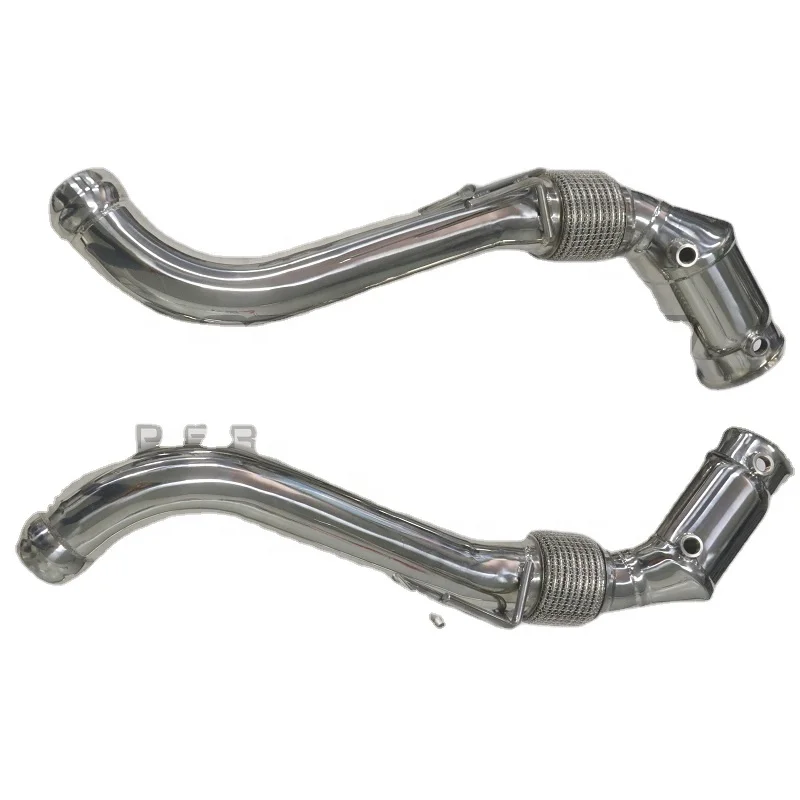 600LT 570s 570GT 540C catless downpipe 570s 600LT exhaust downpipe for Mclaren 600LT 570s 570GT 540C exhaust pipes custom