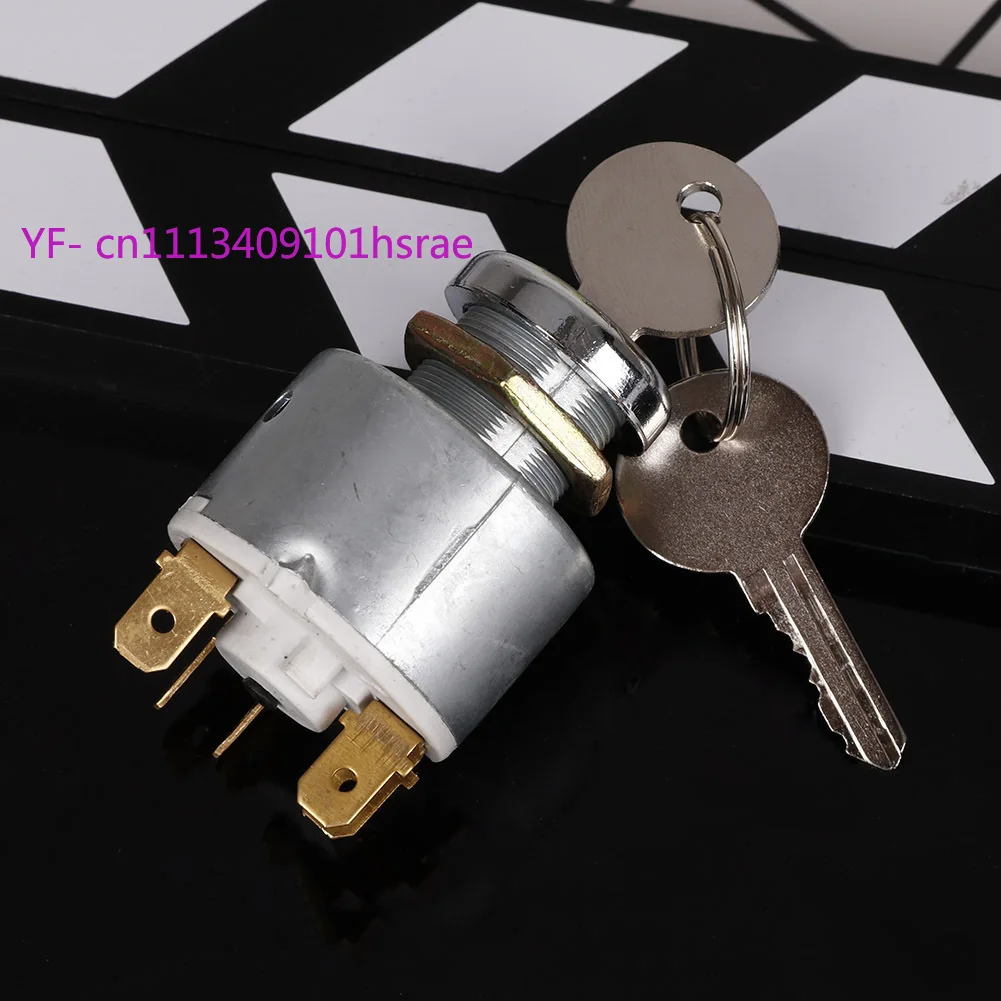 12V Ignition Switch Lock for Motorcycle Tractor Vehicle