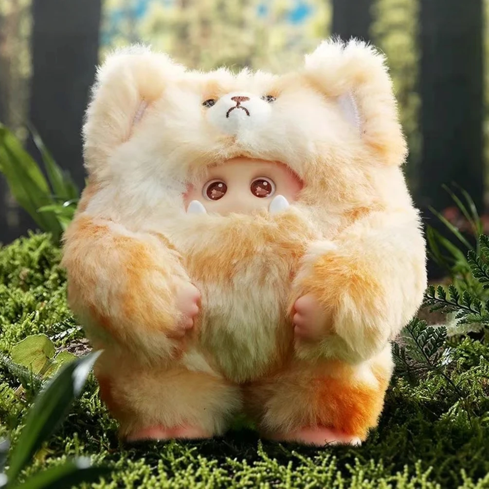 

Новая пушистая серия Giggle Monster Furry Forest, виниловая глухая коробка второго поколения, мультяшный декор, игрушка, брелок, подвеска, подарочные игрушки