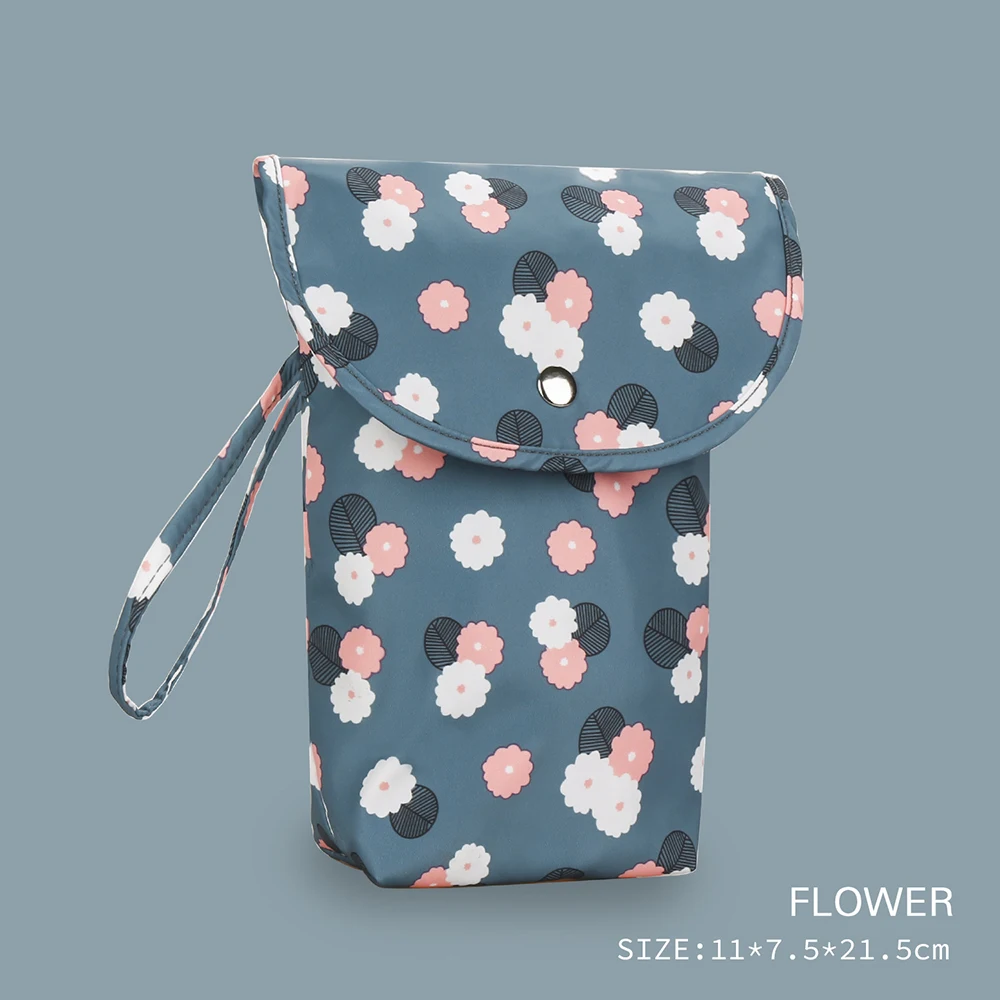 Bolsa portapañales impermeable reutilizable para bebé - imagen 5