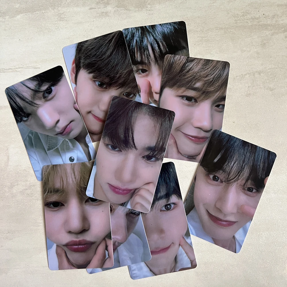 KPOP ZEROBASEONE ZB1 YOUTH IN THE SHADE Album Photo Card Sticker HANBIN MATTHEW RICKY Self-adhesive Postcard Fans Collection