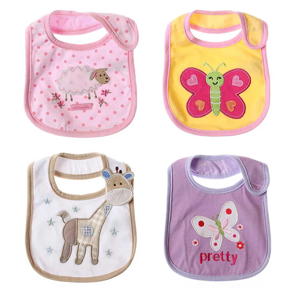 

Unisex Baby Drool Bandana Bibs Cotton Waterproof Soft Absorbent Saliva Towels for Teething Infants Fashion Beige Giraffe