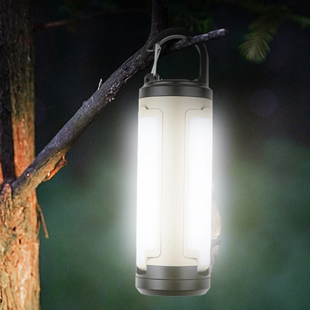 Foldable Portable Camping Lamp 6 Modes Camping Tent Lights Camping Emergency Flashlight for Tent Hiking Camping Fishing Outages