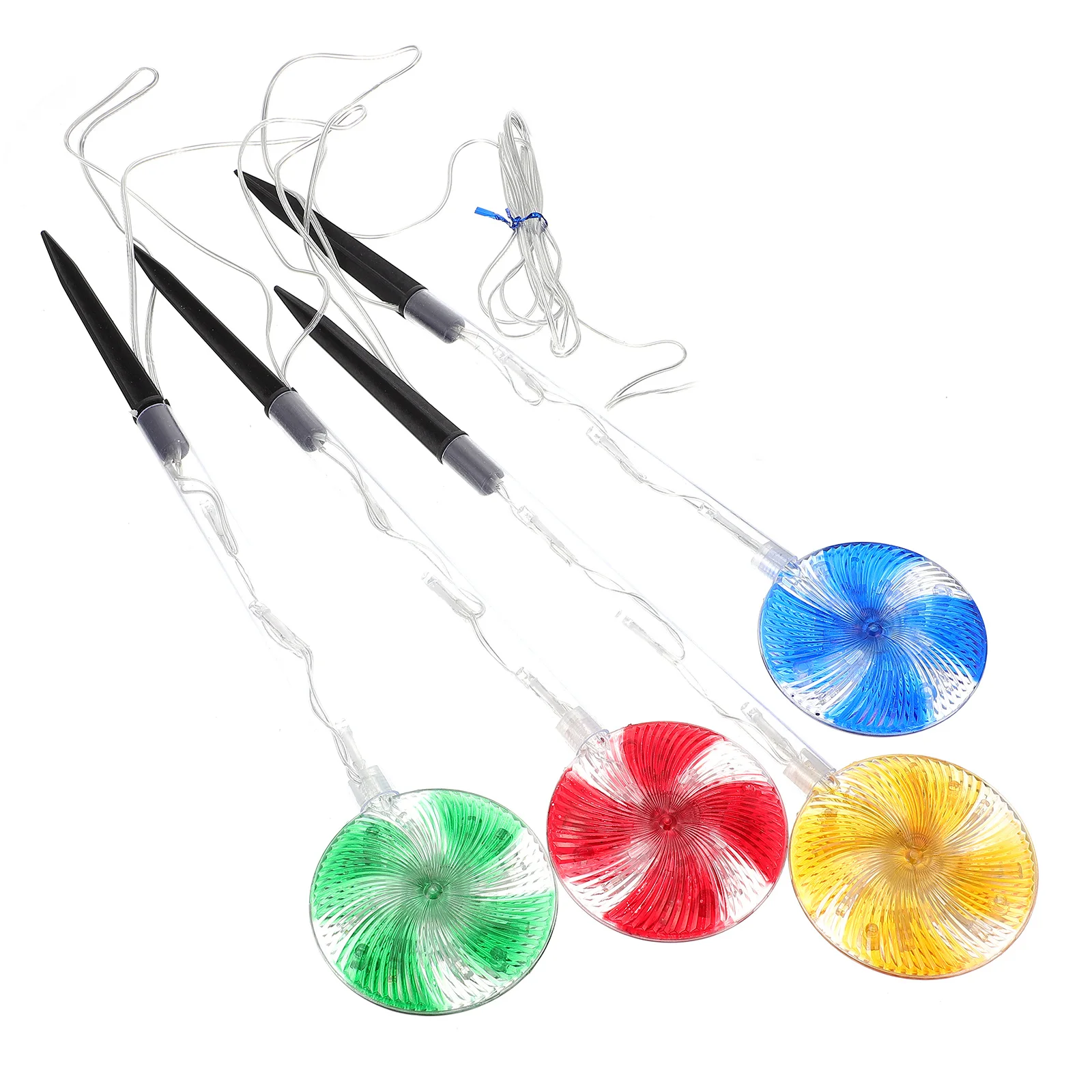 Lamp PVC Lollipop Stake Garden Solar Lawn Light Lights Decorative Lawn Light Outdoor Solar Lighting