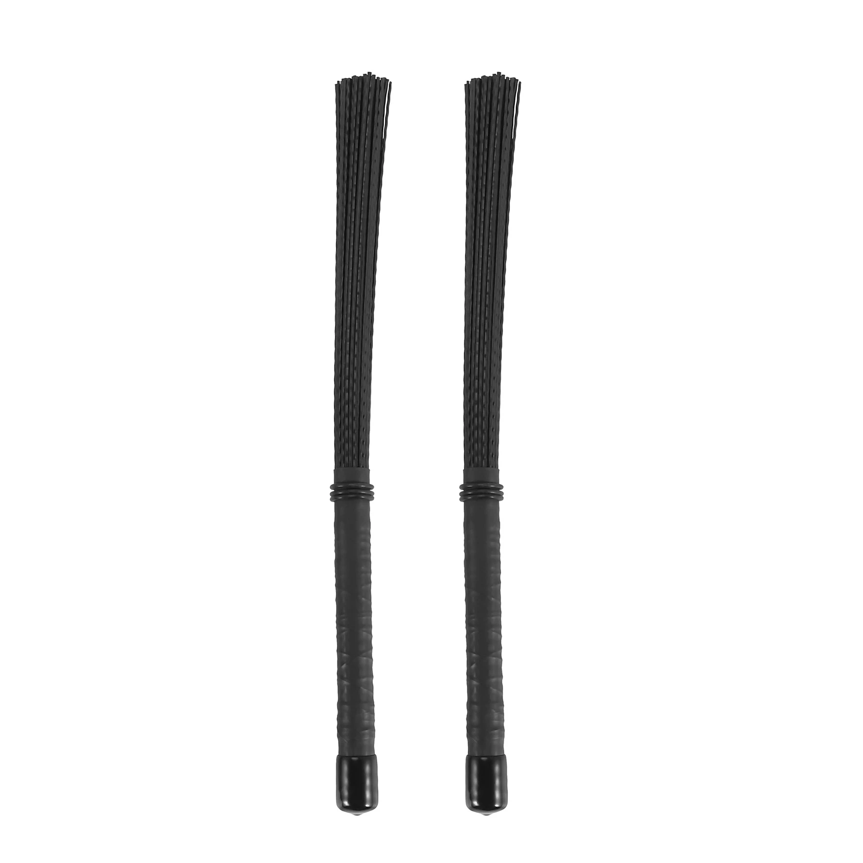 

ABVE-2Pcs Cajon Brush Telescoping Drum Brushes Nylon Sticks Percussion for Jazz Stick Drum