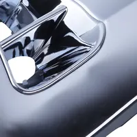 Motorcycle Saddlebag Scuff Covers Trims Triangle Cover For Honda Gold Wing GL1800 2001-2011 2008 4