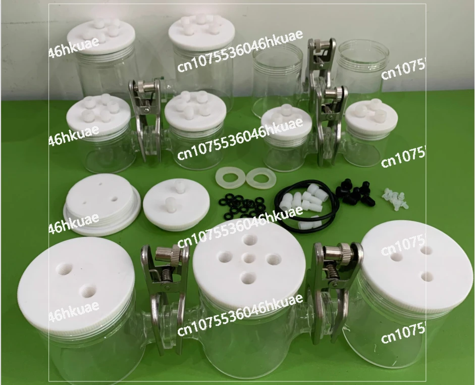 

Стеклянный электролизер Monomer 100 мл H-типа, 50 мл, сменный мембранный электролизер