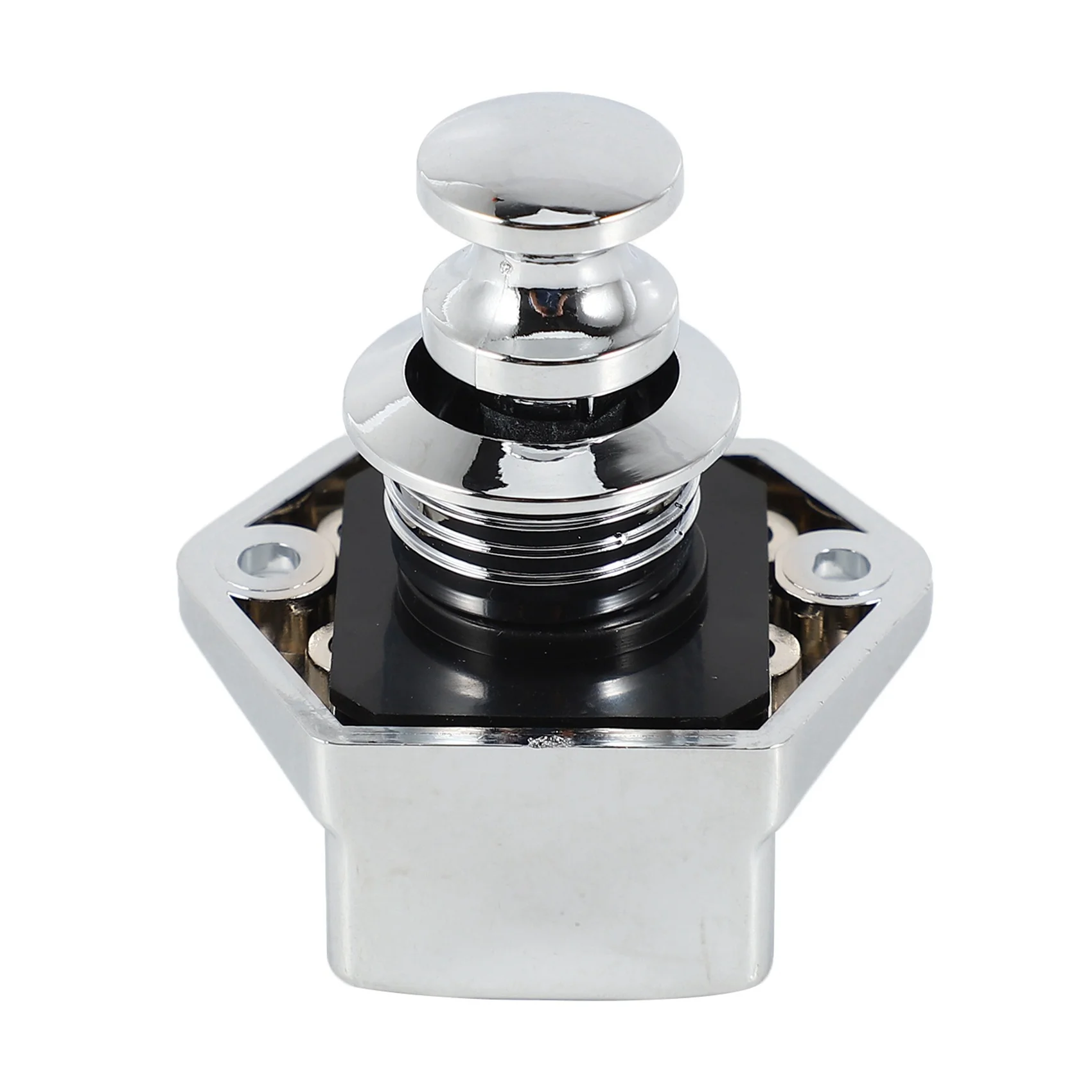FAST-20 Pcs Push Button Keyless Lock Latch Cupboard Caravan Lock For RV Drawer Cabinet Doors Thickness 15-27Mm