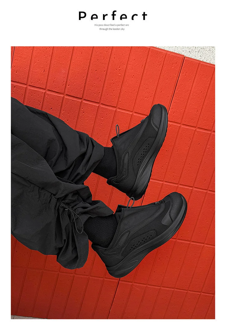 Trendy multi-functional running shoes men's summer mesh breathable shock-absorbing lightweight casual sports shoes