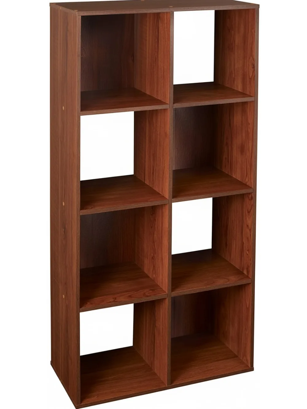منظم أرفف تخزين مكون من 8 مكعبات، رف كتب قابل للتكديس للمكتب المنزلي، وحدة تخزين مكعبة خشبية سهلة التجميع #1