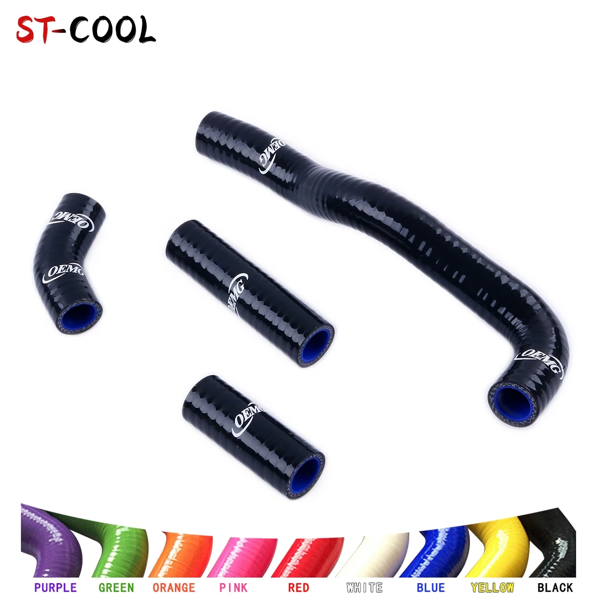 

For Kawasaki Kx500 Kx 500 1988-2004 Silicone Tube Radiator Coolant Hoses Kit 1989 1990 1991 1992 93 94 95 96 97 98 99 00 01 02