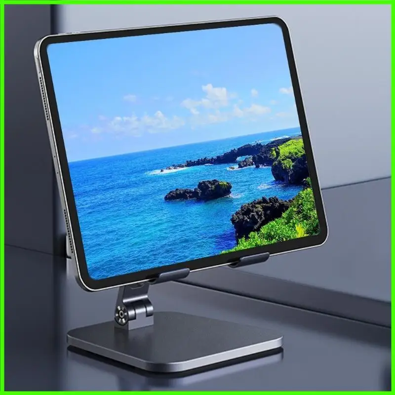 حامل كمبيوتر لوحي عملي Air Mini قابل للطي باللون الأسود وخفيف الوزن وأنيق وقابل للتعديل لسطح المكتب #2