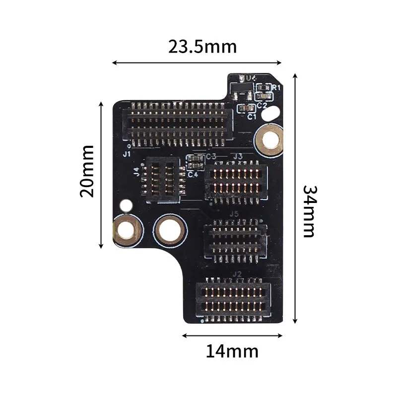 For Bambulab P1 Series Extruder Interface Board Extrusion Adapter 3D Printer Accessories for P1P P1S
