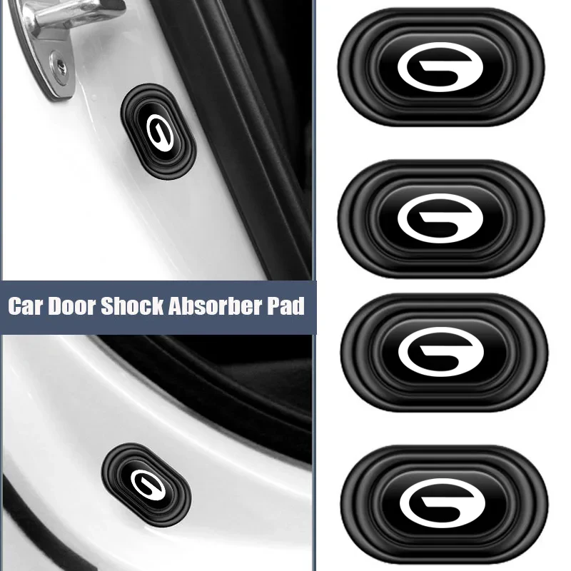 4PCS/8PCS/12PCS Car Door Silicone Protective Mat Anti Shock Pad Stickers for Trumpchi Empow GAC GS4 GS8 M8 PHEV GS3 GX Traveller