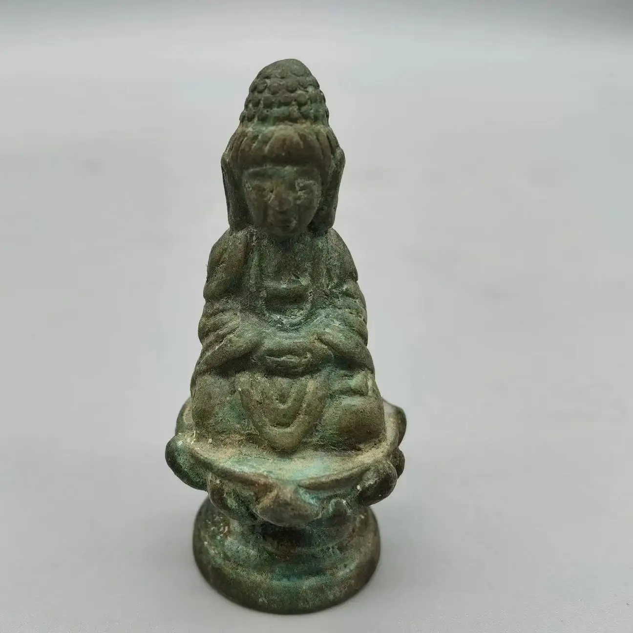 Play wholesale bronze Buddha statue Northern Wei Dynasty bronze Buddha ornaments small home complex craft to send friends