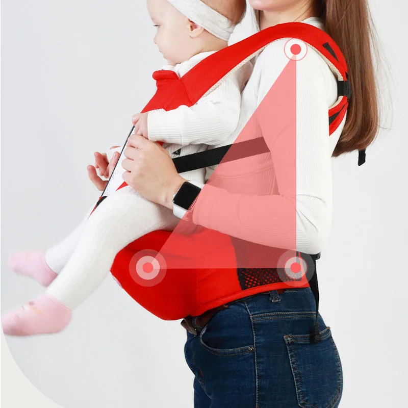 Ergonomic Baby Carrier Backpack Infant Baby Hipseat Carrier Front Facing Ergonomic Kangaroo Baby Wrap Sling Travel Backpack