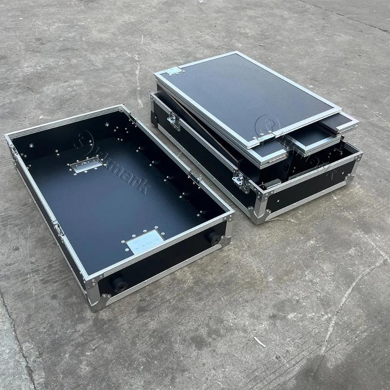 Custom Portable Folding Cocktail Bar Mobile Bar DJ Flight Case