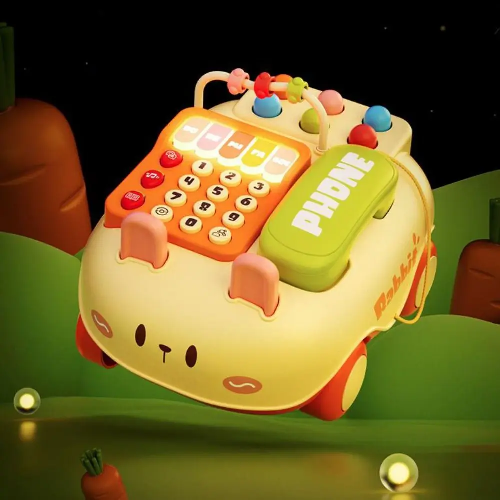 ABS bébé téléphone musique Simulation vocale bébé Piano musique lumière début éducatif interactif électronique apprentissage Machine