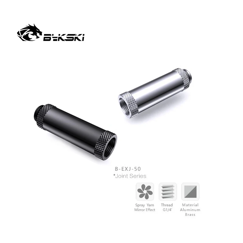 

Фитинги-удлинители Bykski 50 мм «папа-мама», бутик ромбовидного узора, многоцветные фитинги «папа-мама» G1/4, B-EXJ-50,