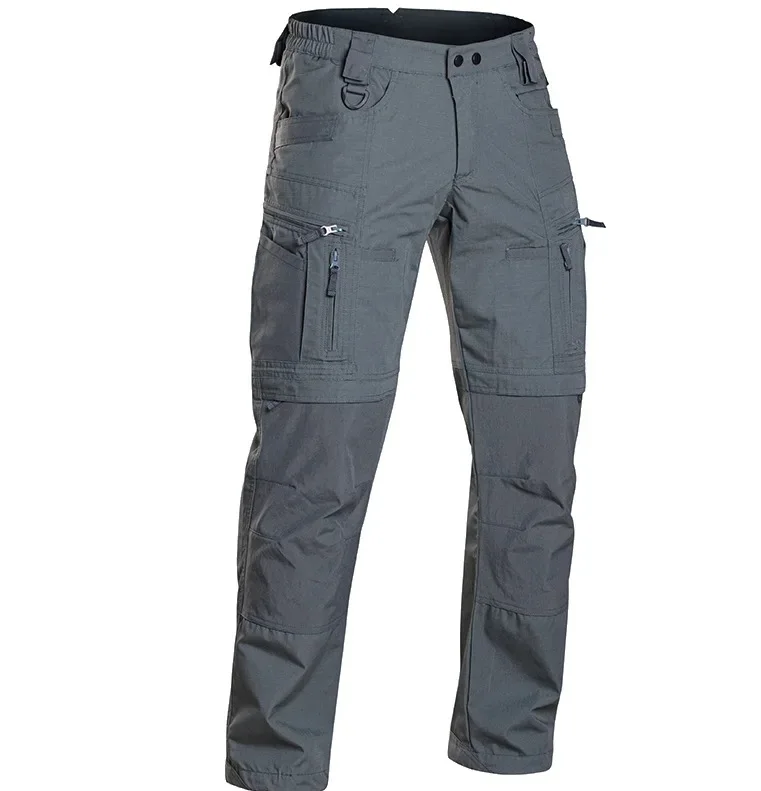 مقاوم للماء البضائع بانت رجل السراويل التكتيكية جديد التدريب القتالية بنطلون متعدد جيوب مقاومة للاهتراء الرجال السراويل المشي لمسافات طويلة في الهواء الطلق #4