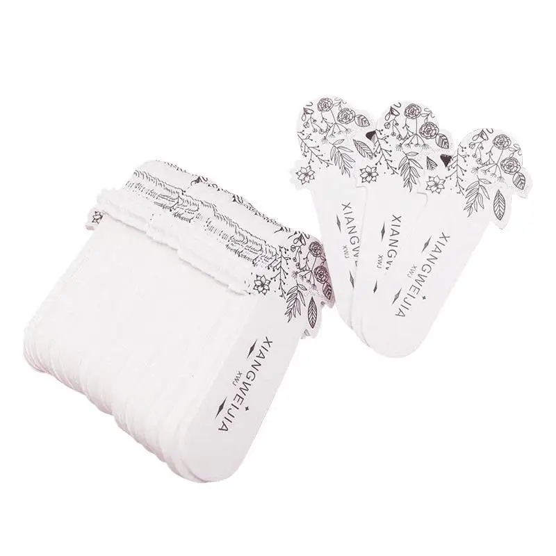 For Fragrance Testing Strips Black White Aromatherapy Fragrance Test Paper Strips With Gold Floral Design High Absorption