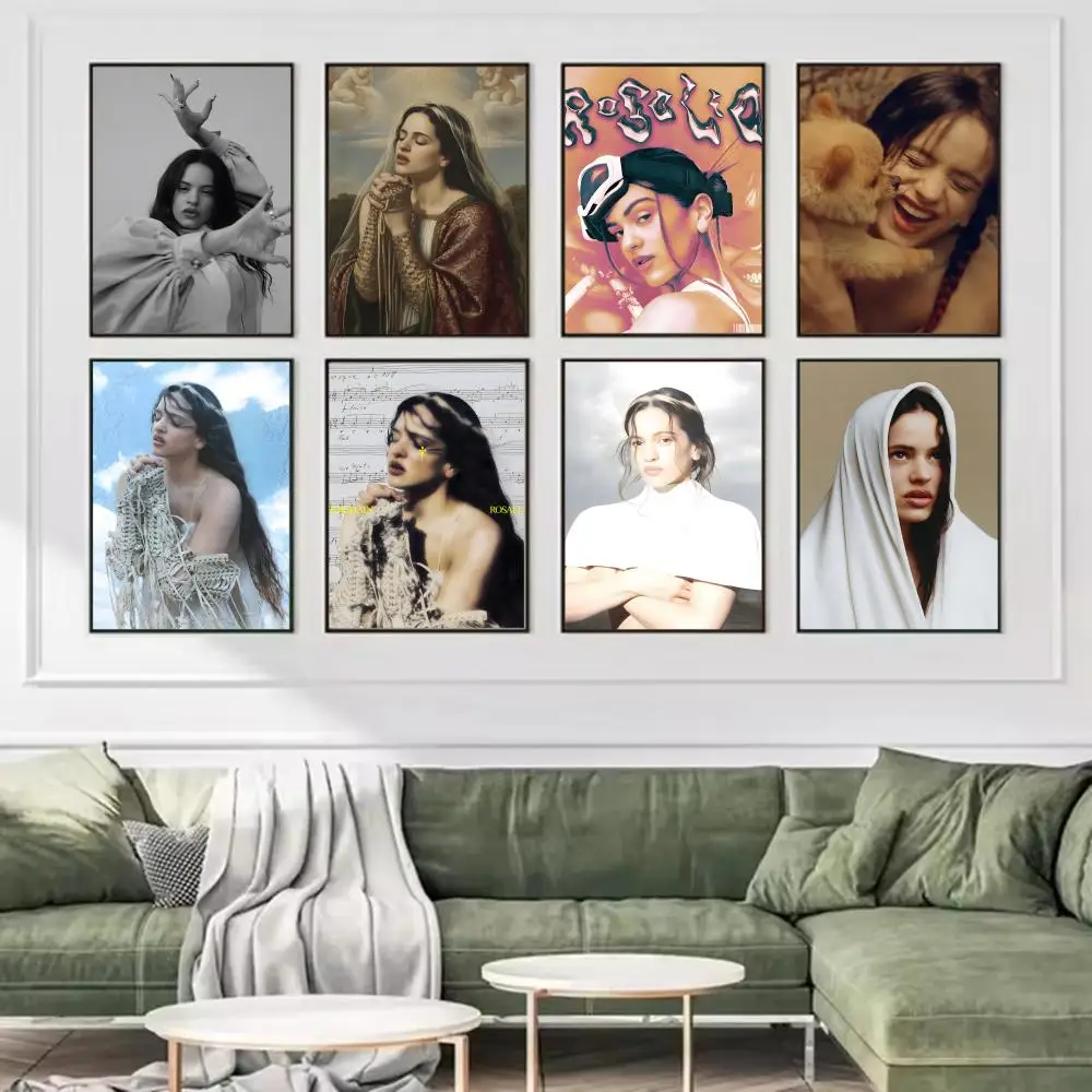 

Popular Singer R-Rosalia Poster Trendy And Easy-to-Apply Wall Art Stickers For Home Decor And Dorm Room Walls