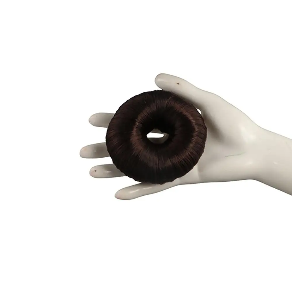 Elegant Magic Hair Clip Brown Hair Wig Black Hair Styling Tools Hair Donut Shaper Bun Maker Hair Ring