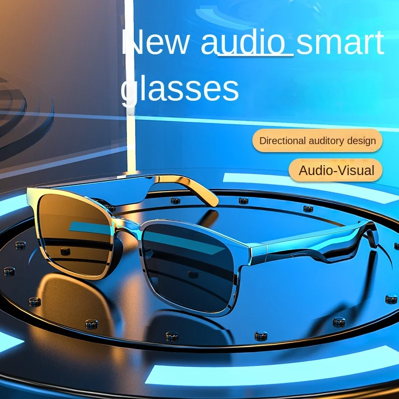 KLW X-13 2In1 New Smartglasses Black Technology Listen To Music handsfree Bluetooth 5.0 Audio Glasses Headset Headphone Earphone