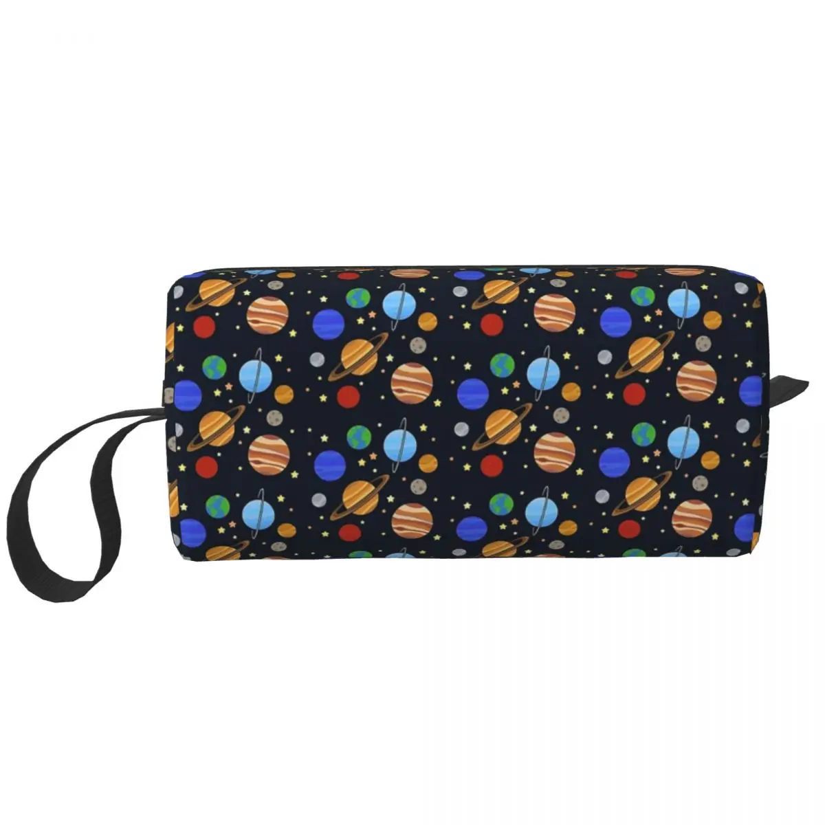 Solar System Makeup Bag Cosmetic Organizer Storage Dopp Kit Toiletry Cosmetic Bag for Women Beauty Travel Pencil Case