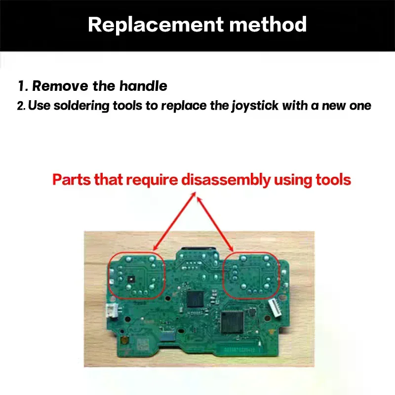 Joystick Soldering Iron Tip Heating Mold Set For PS4 PS5 Switch Pro Controller Joystick Disassembly Repair Tools