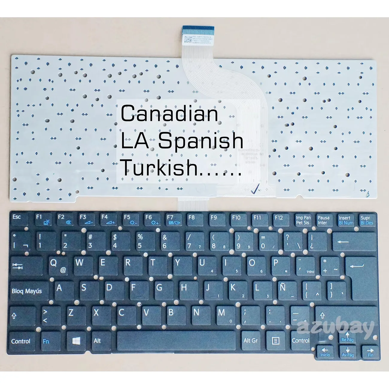 

Канадская испанская клавиатура LA для Sony VAIO SVT13 T13 13,3’, SVT14 14 дюймов SVT1311A4E SVT1311B4E SVT1311C4E SVT1311C5E SVT1311M1E